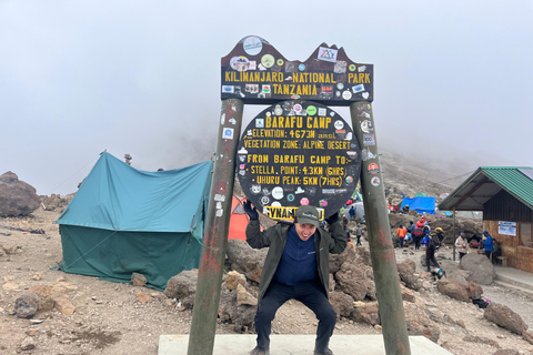 #1. Meilleur itinéraire de 7 jours pour le Kilimandjaro et la route Machame