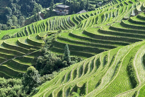 Guilin: Day tour of Longji Rice Terraces and YangshuoLongji rice terraces and Yangshuo Xingping small boat