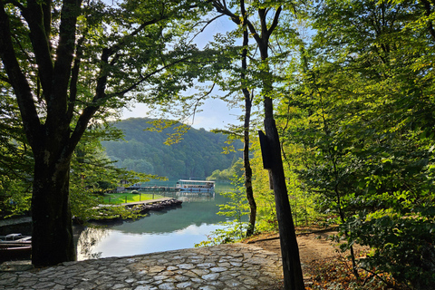 Da Zagabria: tour privato dei Laghi di Plitvice e del villaggio di RastokeDa Zagabria: Laghi di Plitvice e villaggio di Rastoke con pranzo