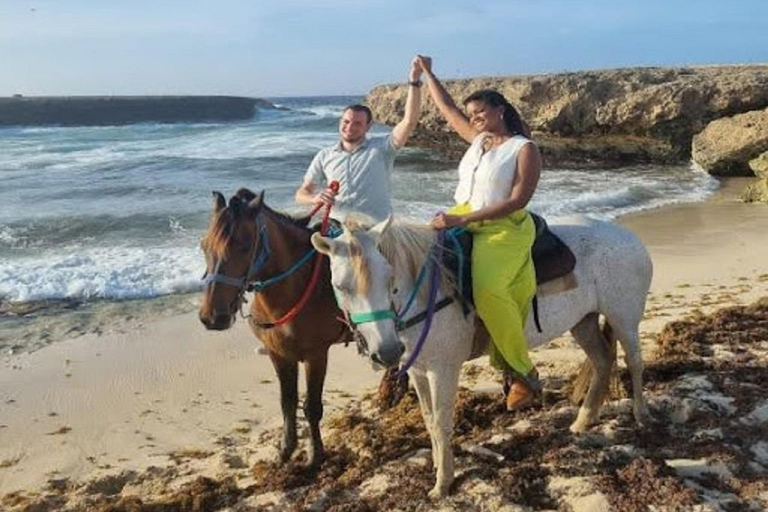 Aruba: Horseback Morning Tour and Beach Ride