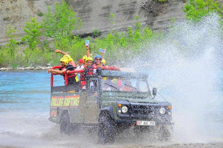 Van Opzij: Raften met Zipline, Quad, Jeepsafari &amp; LunchAlleen Raften