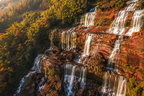 Guizhou: Sidonggou Scenic Area Waterfall Tickets Sidonggou Scenic Area: Admission + Round-Trip Shuttle