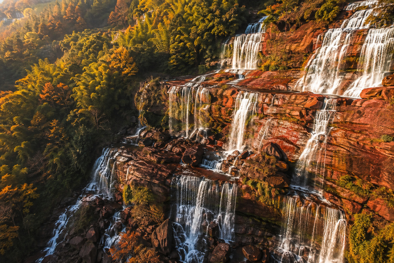 Guizhou: Sidonggou Scenic Area Waterfall Tickets Sidonggou Scenic Area: Admission + Round-Trip Shuttle