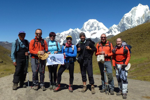 Explore Cordillera de Huayhuash on an 8DAY trek from Huaraz