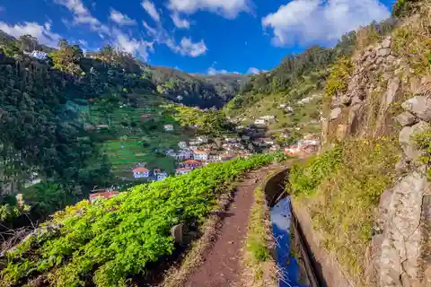 Maroços Madeira Insel Levada Wanderung