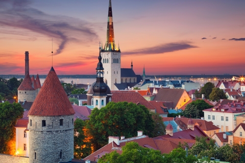 Tallinn : Première promenade de découverte et visite guidée de la lecture