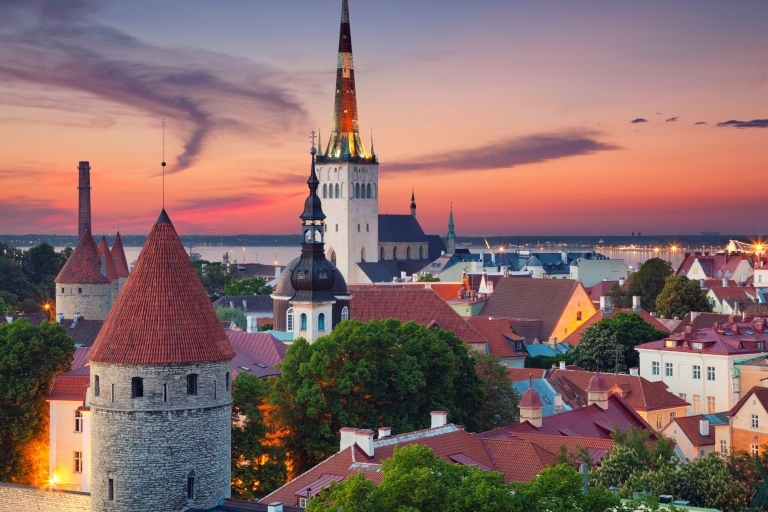 Tallinn: pierwszy spacer odkrywczy i piesza wycieczka po czytaniu