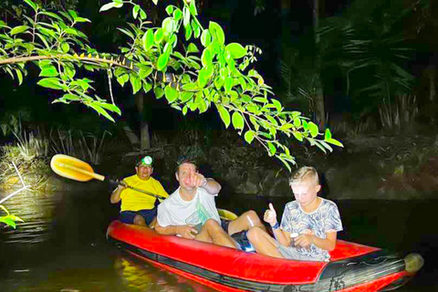 Khao Lak: Canoa notturna e passeggiata nella giungla della piccola Amazzonia