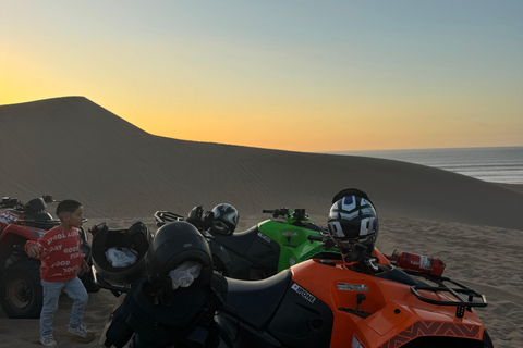 Agadir: Excursión en quad al atardecer por las dunas y la playa