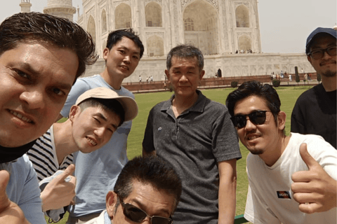 Depuis Jaipur : Excursion privée d&#039;une journée au Taj Mahal et à Agra