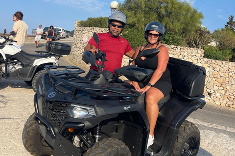 Santorini Panoramic ATV tour - Blue Domes & Volcanic Heights