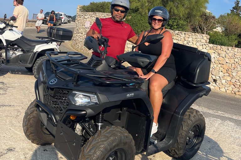 Santorini Panoramic ATV tour - Blue Domes & Volcanic Heights