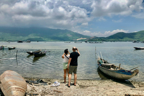 De Hue: Transfer privado para Hoi An com muitas opçõesOpção 5 itinerário: