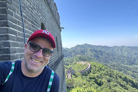 Mutianyu Great Wall Bus Trip+Ticket 7/8/9/10/13/13:30/15:30 Mutianyu Great Wall Afternoon Bus Tour with Ticket