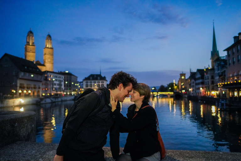 Fotoshooting & Stadtrundgang mit einem Einheimischen, tolle Orte in Zürich