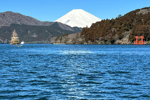 Da Tokyo/Yokohama: Escursione privata di un giorno al monte Fuji e ad Hakone