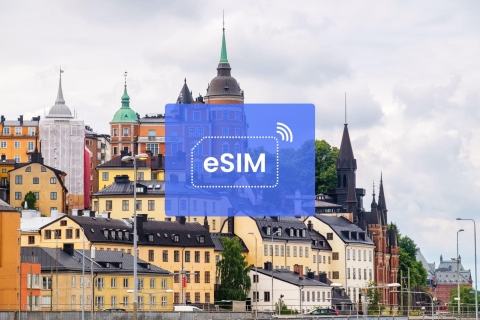Stockholm: Sweden/ Europe eSIM Roaming Mobile Data Plan 10 GB/ 30 Days: 42 European Countries