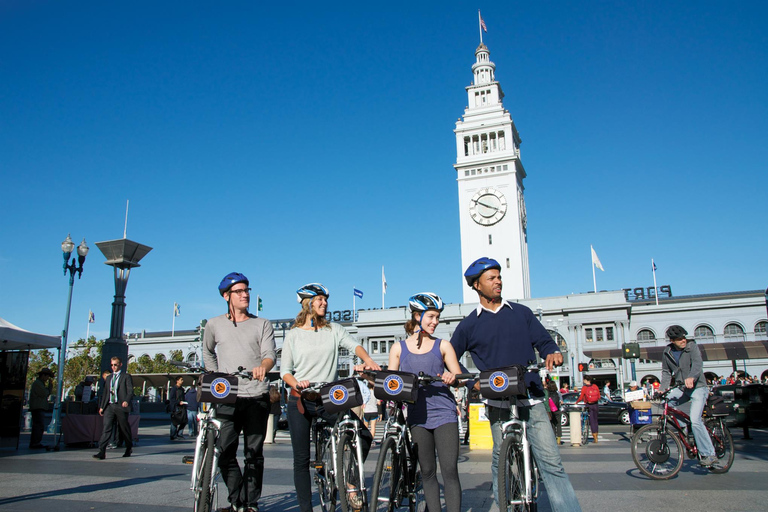 San Francisco: Ontdek Alcatraz &amp; E-bikeverhuur voor de hele dag