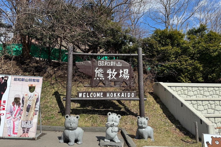 Hokkaido Winter: Toya Lake & Kimobetsu Snowmobile Day Trip