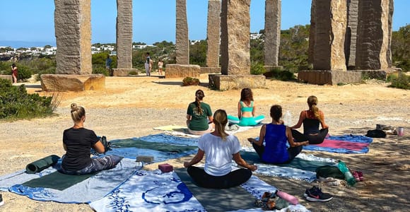 Ibiza Time and Space: Yoga and Cava Experience