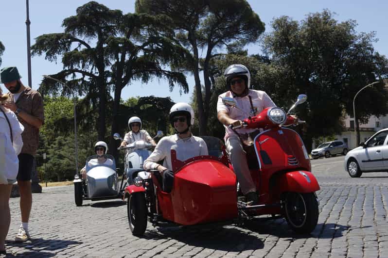 Rome: Vespa Sidecar Tour with Gelato | GetYourGuide