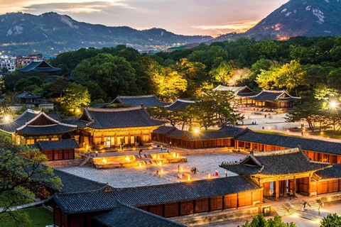 Seoul: Hidden Gems of Evening Tour & Gwangjang Market Pick up at Hongik Uni station exit No.3