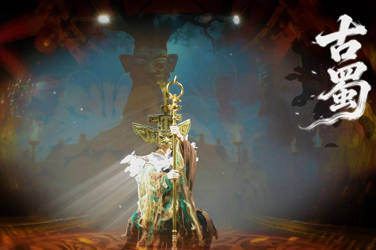 Chengdu: Shuguo Banquet with Hanfu Costume & Makeup Row 2 Only Meal （Plz to book 3 days in advance）