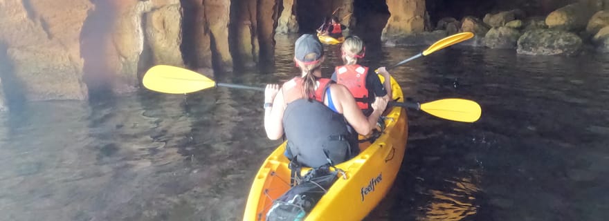 Dénia : Excursion en kayak et plongée en apnée à Cova Tallada