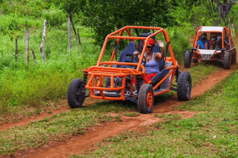 Private Macao Buggy Adventure with Beach & Cenote Tour
