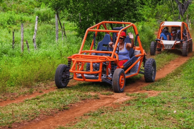 Private Macao Buggy Adventure with Beach & Cenote Tour