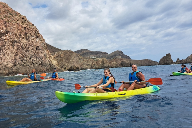 Cabo de Gata: kajak- en snorkelexcursie in natuurpark