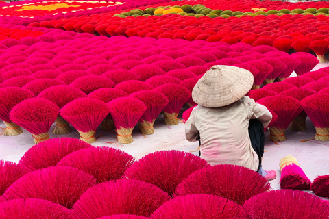 Combo tour Incense Village, Conical hat & HaThai Art Making