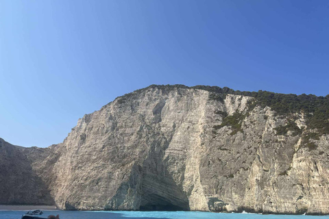 Zante: Spiaggia del Naufragio, Grotte Blu e Tour delle Grotte di Xigia