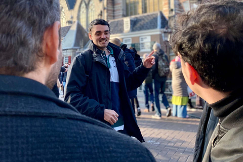 Amsterdam: Anne Frank Guided Walking Tour Group Tour in German