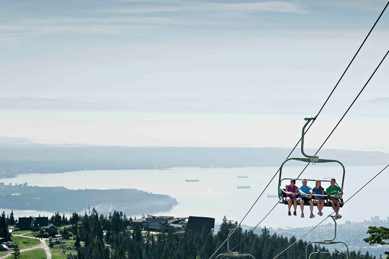 Depuis Vancouver : Pont suspendu de Capilano et Grouse MountainNorth Shore : départ à 11:00