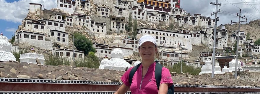 Leh : descente en VTT depuis le col de Khardong La