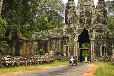 Transfer panorâmico de Phnom Penh para Siem Reap com visitas turísticas