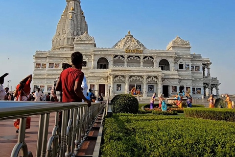 Från Agra/Delhi: Krishnas hemland Mathura &amp; Vrindavan TourFrån Agra