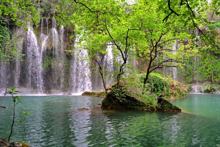 Antalya: Ganztägige Tour zu drei Wasserfällen mit MittagessenTour ohne Eintrittskarten