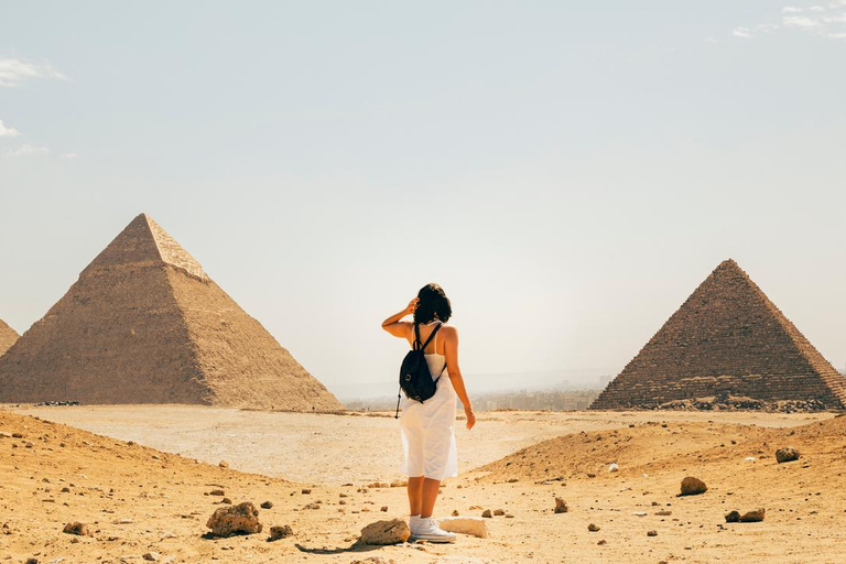 Hurghada: Cairo Pyramids, GEM & Citadel Tour by Flight Hurghada: Cairo Day Trip by Plane with Lunch & Guide