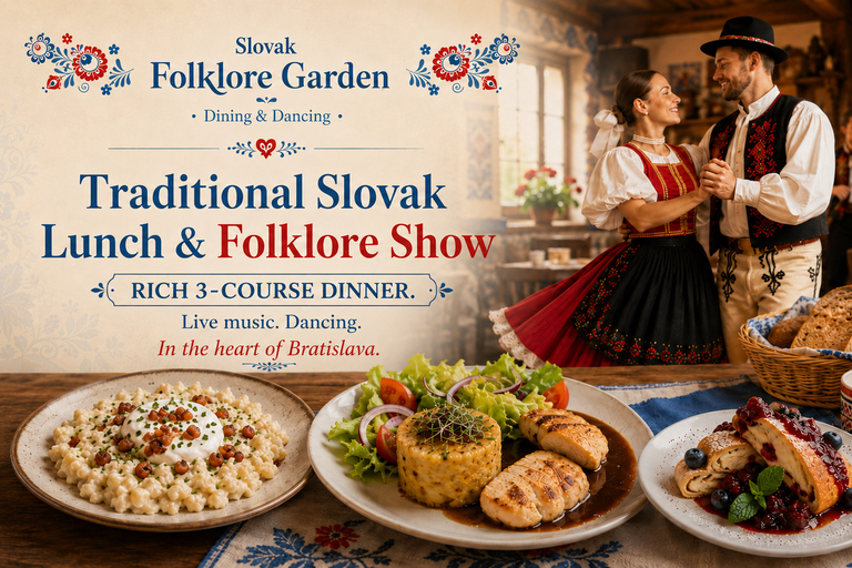 Slovak Folklore Interactive Show & Dinner in Bratislava
