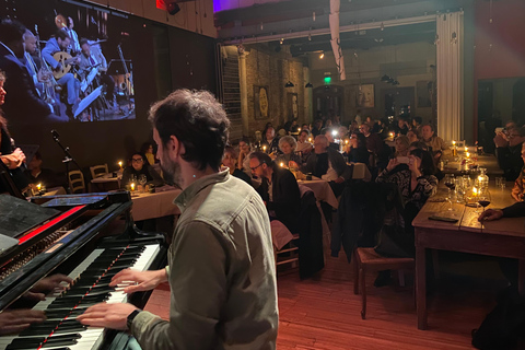 Venice: Live Concert with Dinner or Aperitif at LL JAZZ Club Delicious Dinner with Live at Top Northern Italy Jazz Club