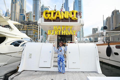 Celebrate Your Birthday in Style on luxury Yacht in Dubai Celebrate Your Birthday in Style on 75 FT Yacht in Dubai