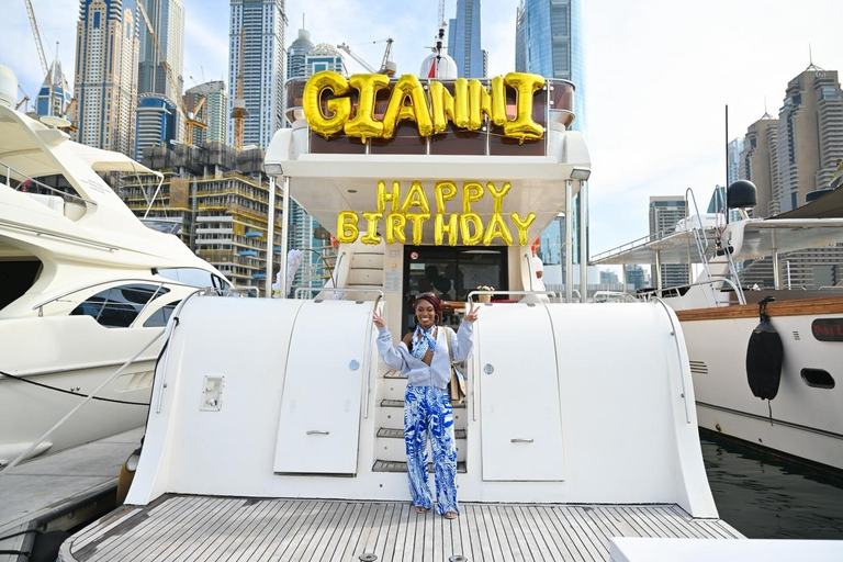 Celebrate Your Birthday in Style on luxury Yacht in Dubai Celebrate Your Birthday in Style on 75 FT Yacht in Dubai