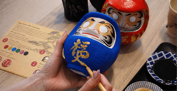 Kyoto: Daruma Painting Workshop—Create a Good Luck Gift