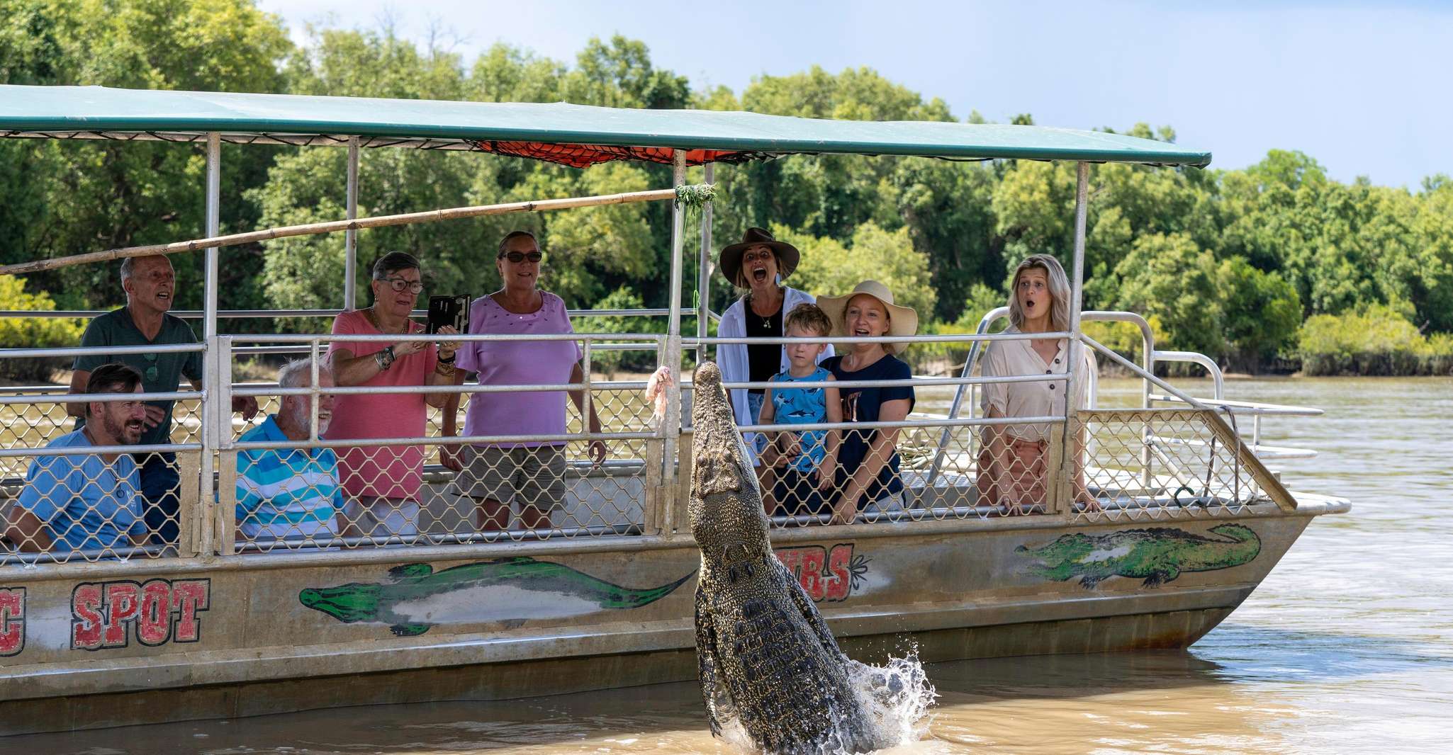 From Darwin, Spectacular Jumping Crocodile Half Day Tour - SuiteTrails