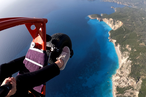 Corfu: Paramotor Flight over the South Coast