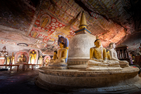 3-Day Private Tour: Sigiriya, Dambulla, Ella With Train Tour