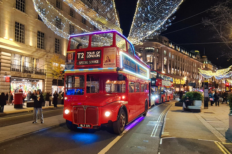 London: Christmas Lights Tour by Vintage Bus