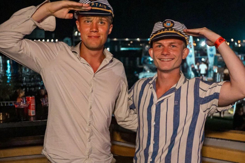 Split: Nattlig båtfest med gratis shots, Dj och efterfest